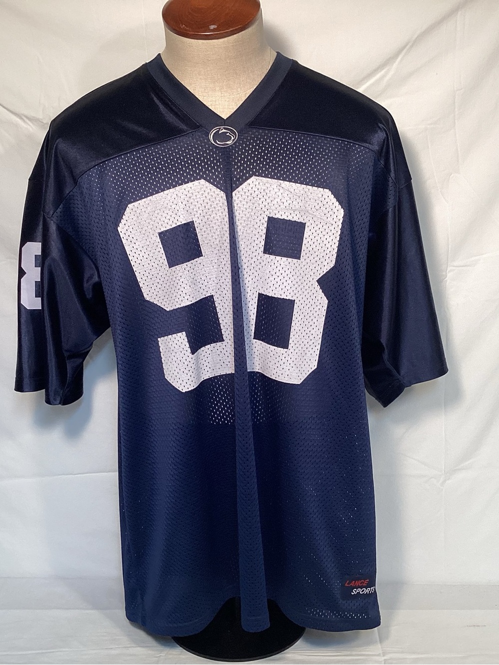Penn State Nittany Lions Football Jersey Men’s Size XXL  Blue and White